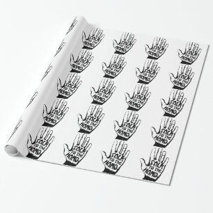 Talk To The Hand Wrapping Paper