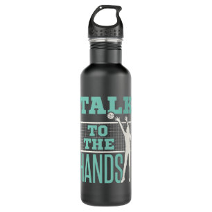 Talk to the Hands Volleyball Player Blocker 710 Ml Water Bottle