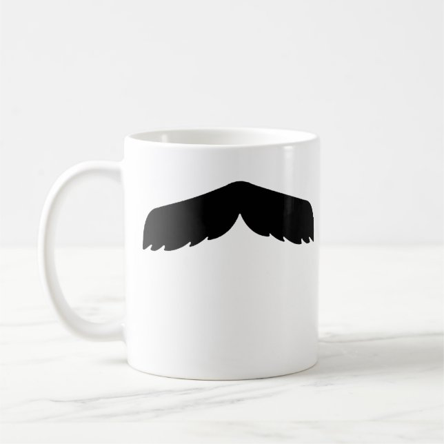 Talk To The Moustache - Mug (Left)