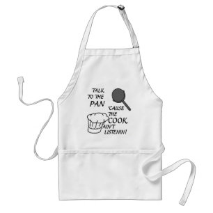Talk To The Pan Apron
