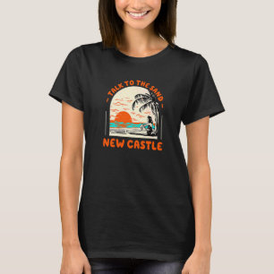 Talk To The Sand New Castle Beach New Hampshire Oc T-Shirt