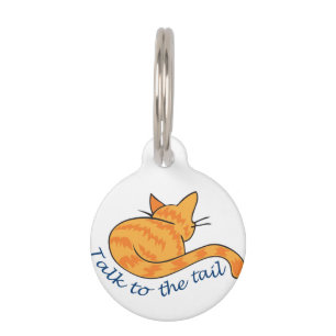 Talk to the Tail Pet Tag