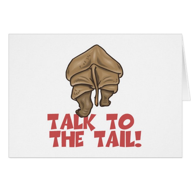 Talk to the Tail Rhino (Front Horizontal)