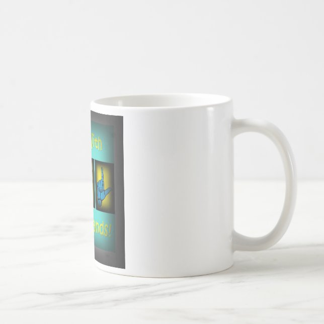 Talk With Your Hands (2) Coffee Mug (Right)