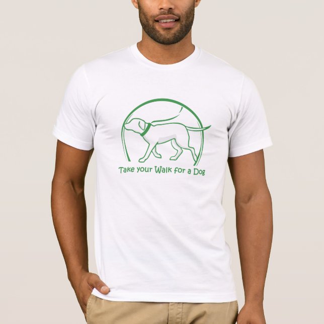 Talk your walk for a dog T-Shirt (Front)