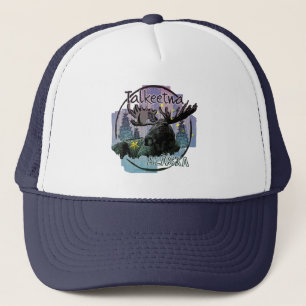 Talkeetna Alaska rustic moose hat