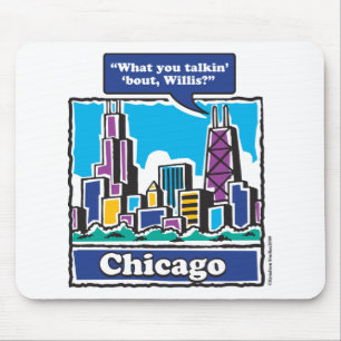 TALKIN-BOUT-WILLIS MOUSE PAD