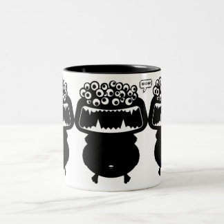 Talkin' Monstas Two-Tone Coffee Mug