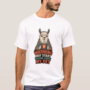 Talking About My Pet Llama T-Shirt