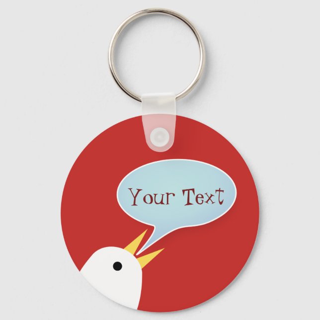 Talking Bird Key Ring (Front)
