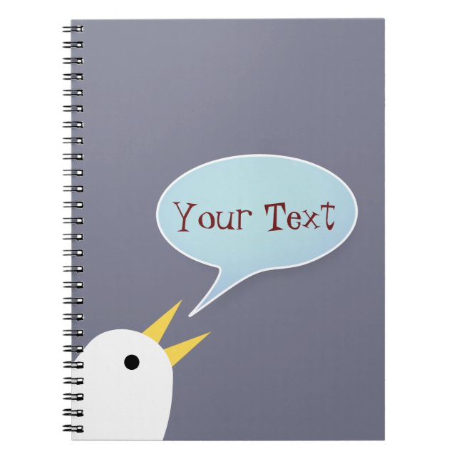 Talking Bird Notebook (Front)