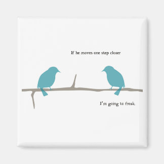 Talking birds magnet
