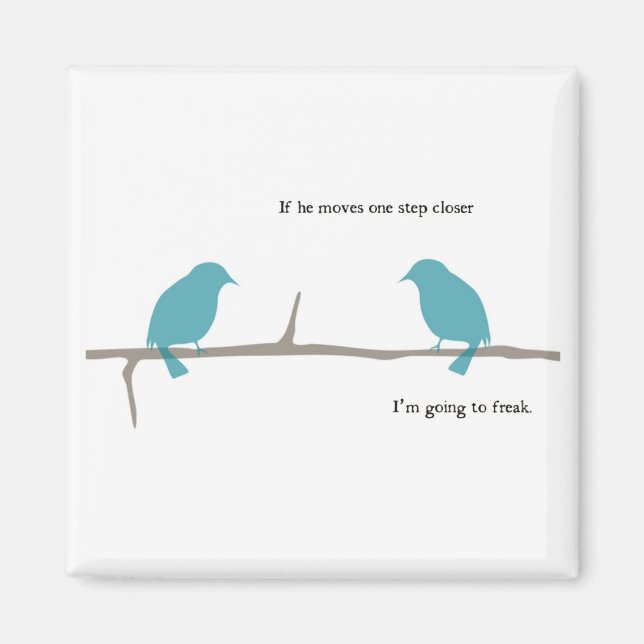 Talking birds magnet (Front)