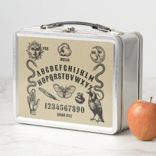 Talking Board Spirit Communication Metal Lunch Box
