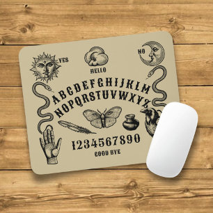 Talking Board Spirit Communication Mouse Pad