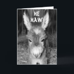 TALKING DONKEY HEW HAWS HAPPY BIRTHDAY WISHES CARD<br><div class="desc">THIS TALKING DONKEY HE HAWS HAPPY BIRTHDAY WISHES JUST FOR 'YOU' AND HE EVEN "TRANSLATES IT FOR YOU!" (HA HA) THANKS FOR STOPPING BY ONE OF MY EIGHT STORES!!!!</div>
