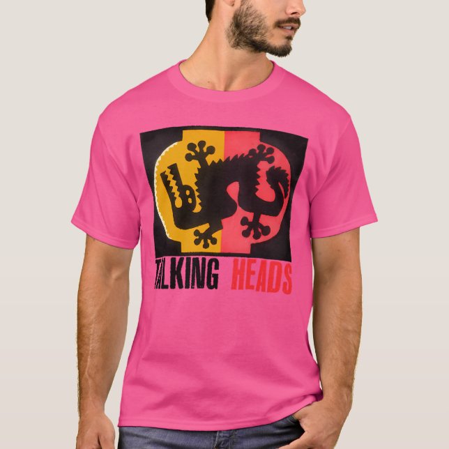 Talking Heads Original 80S Style Fan Artwork T-Shirt (Front)
