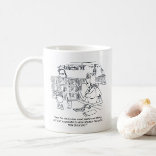 Talking Loud right hand cartoon mug