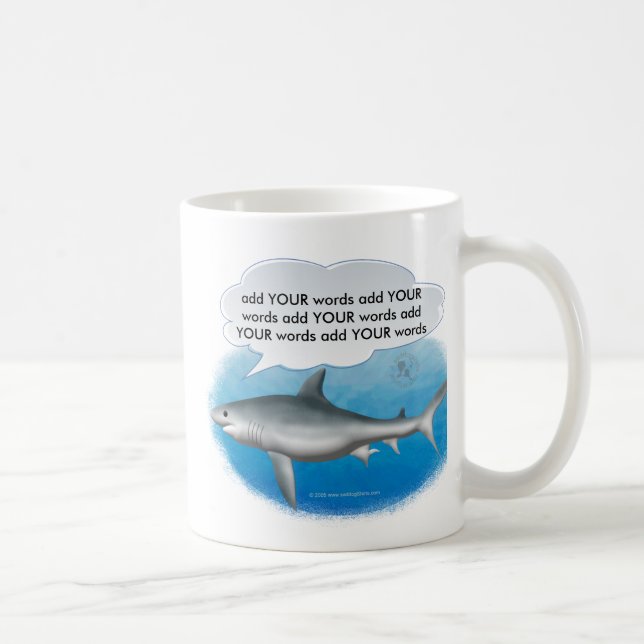 Talking Shark Cup (Right)