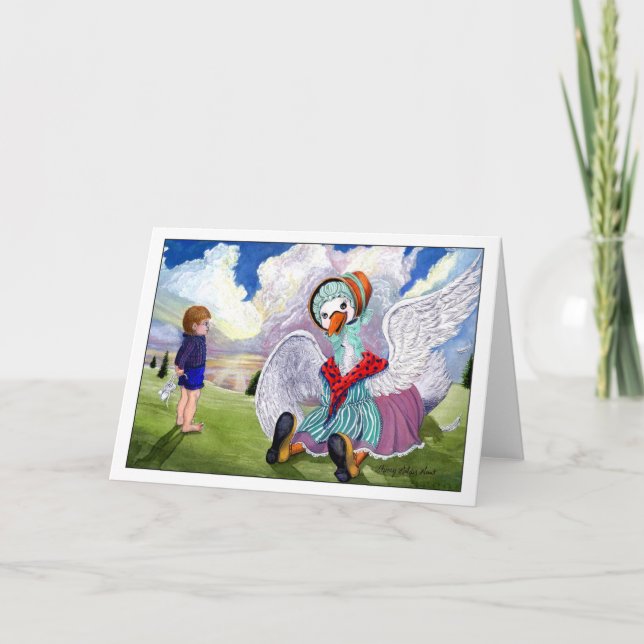 Talking to Mother Goose Card (Front)