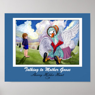 Talking to Mother Goose Print - Customised