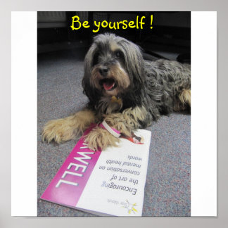 TalkWell be yourself poster