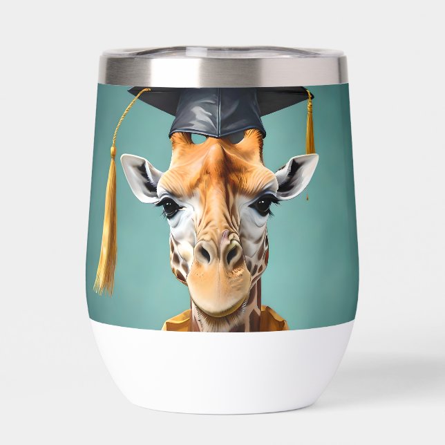 Tall Achievements: A Giraffe’s Graduation Day, (Back)