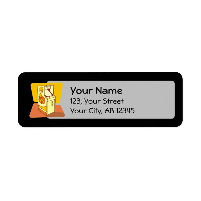 Tall arcade game console (Front)