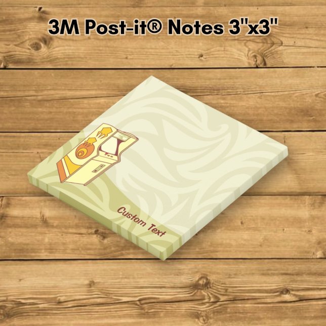 Tall Arcade Game Console Post-it Notes (Creator Uploaded)
