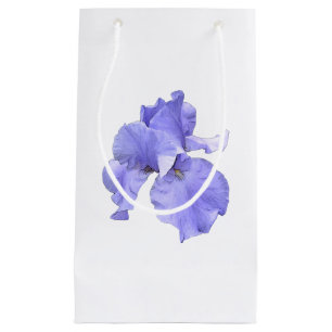 Tall Bearded Purple Iris Small Gift Bag