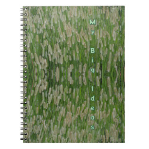 Tall Green Grasses Seeds Notebook