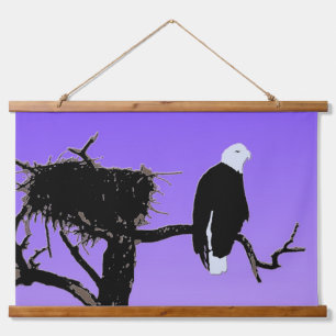 tall hanging tapestry