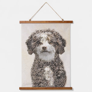 tall hanging tapestry