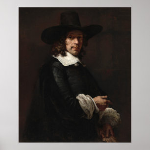Tall Hat and Gloves - Rembrandt Fine Art Poster