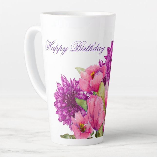 Tall latte mug (Left Angle)