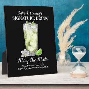 Tall Mojito • PERSONALIZE this Signature Drink Pla Plaque