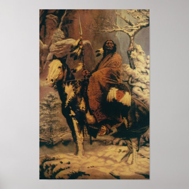 Tall Mountain Chief print (Front)