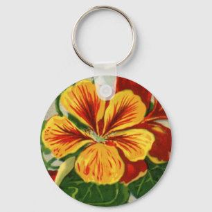 tall nasturtium key ring