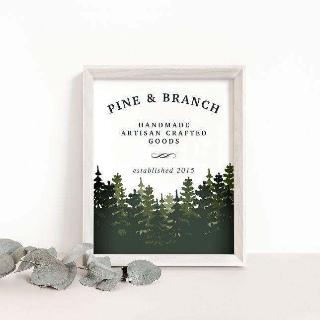 Tall Pines | Business Name Promotional Poster (Creator Uploaded)
