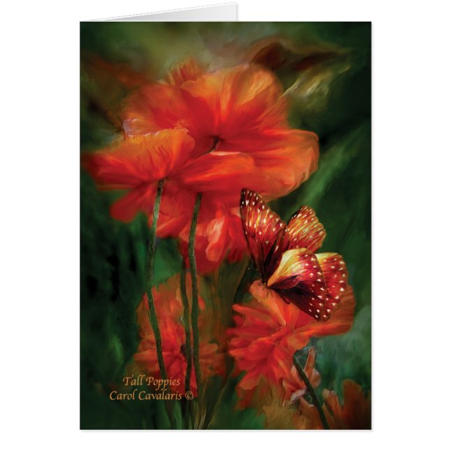 Tall Poppies ArtCard (Front)