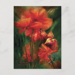 Tall Poppies Postcard