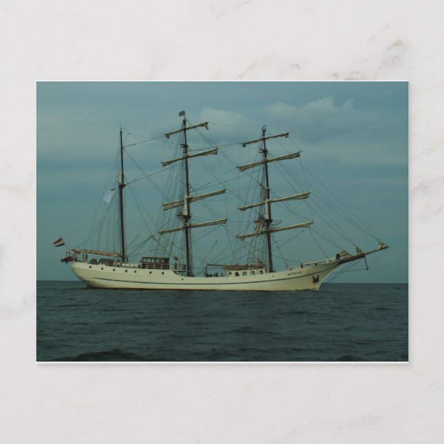 Tall Ship Artemis Postcard (Front)