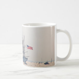 Tall Ship, Clipper ship, Sail, U.S. Coast Guard Coffee Mug