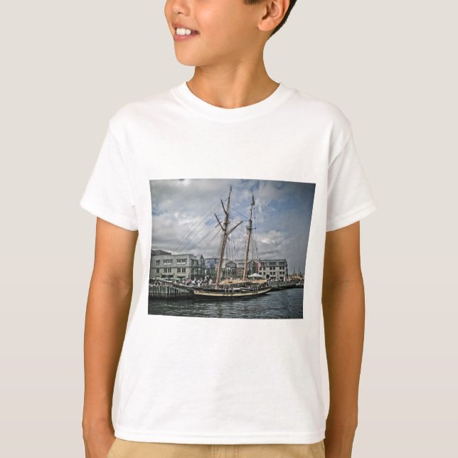 Tall Ship in Halifax T-Shirt (Front)