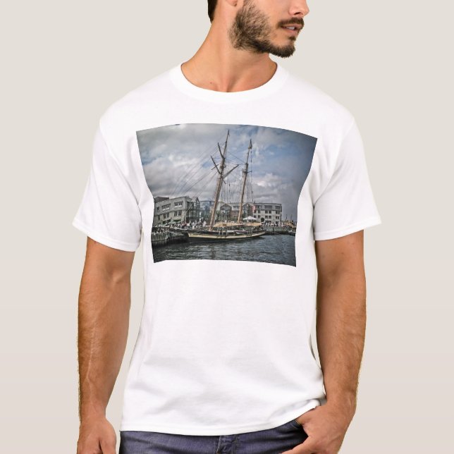 Tall Ship in Halifax T-Shirt (Front)