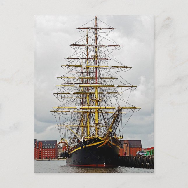 Tall Ship Postcard (Front)