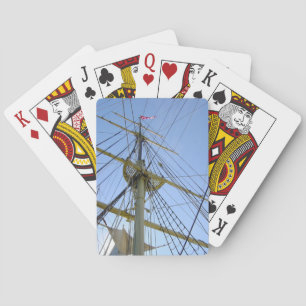 Tall Ship Rigging Playing Cards