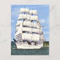 Tall ship, square rigger,