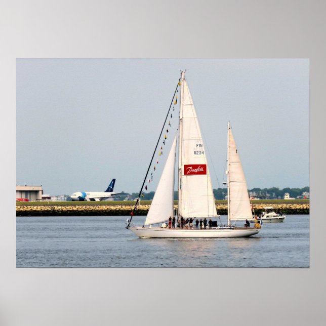 Tall ship Vahine Poster (Front)