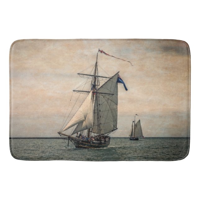 Tall Ships Festival Bath Mat (Front)